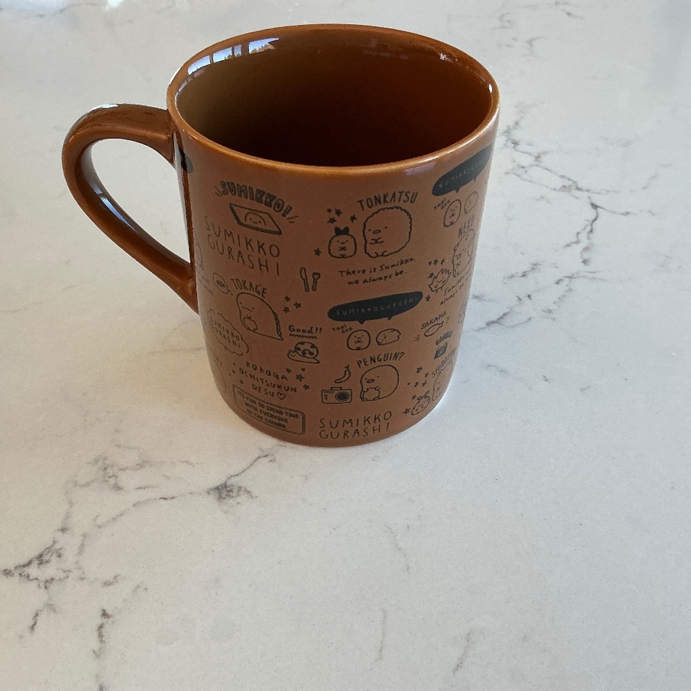Mug Sumikko Gurashi and Enamel Pin/Badge